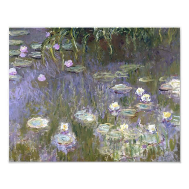 Foto Claude Monet - Lírios Hídricos (Frente)