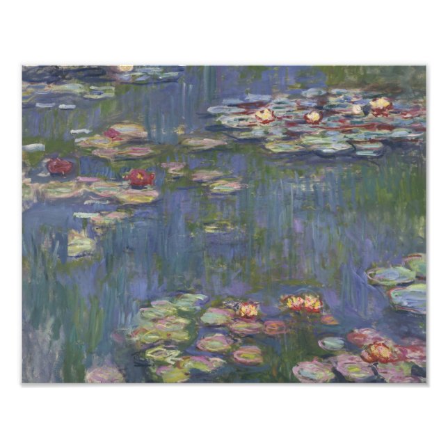 Foto Claude Monet - Lírios Hídricos (Frente)