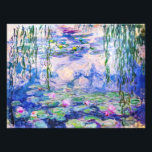 Foto Claude Monet - Lírios/Ninfas 1919<br><div class="desc">Lírios/Ninfas (W.1852) - Claude Monet,  Petróleo na Canvas,  1916-1919</div>