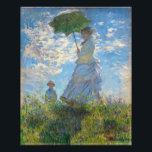 Foto Claude Monet - O Promenade, Mulher com Parasol<br><div class="desc">Promenade,  Mulher com Parasol/Madame Monet e seu filho / La Promenade / La Femme a l'ombrelle - Claude Monet,  1875</div>