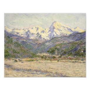 Foto Claude Monet - O Vale da Nervia