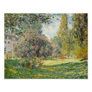 Foto Claude Monet - Paisagem: Parc Monceau
