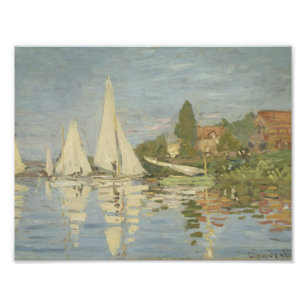 Foto Claude Monet - Regattas no Argenteuil