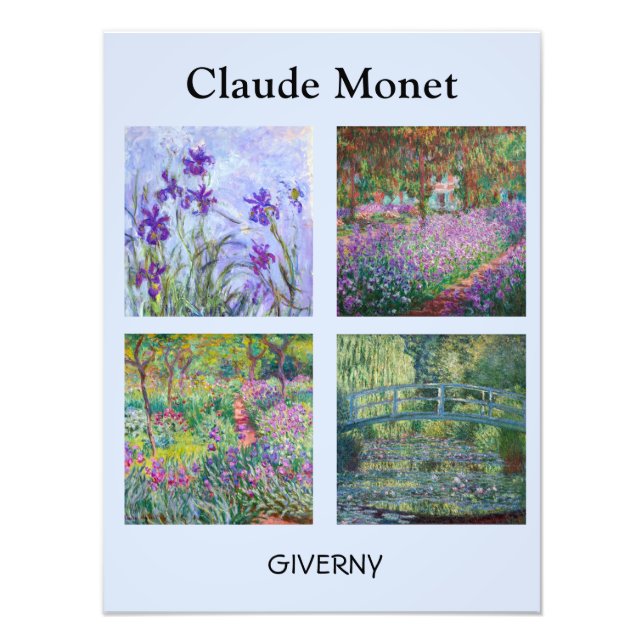 Foto Claude Monet - Seleção de obras-primas Giverny (Frente)