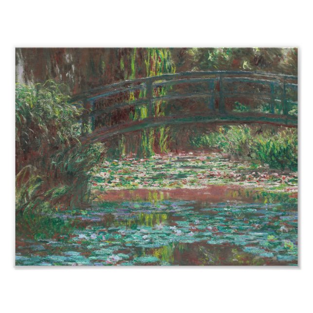 Foto Claude Monet - Water Lily Pond (Frente)