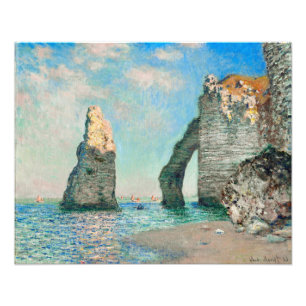 Foto Claude Monet's The Cliff at Étretat