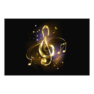 Foto Clave de Sol Musical de Ouro