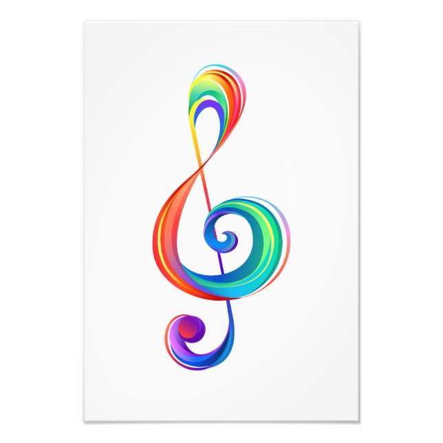 Foto Clef (trecho de arco-íris) (Frente)