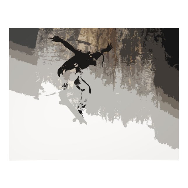 Foto Cliff Jumping - Skateboarder (Frente)