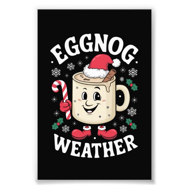 Foto Clima de Leite de Coco Natal Natal Retro (Frente)