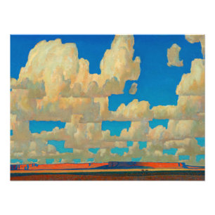 Foto Cloud World por Maynard Dixon