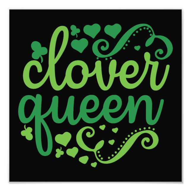 Foto clover queen - St. Patrick's Day (Frente)