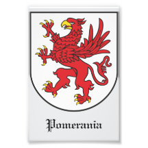Coat of Arms of Pomerania Majestic Griffin Art