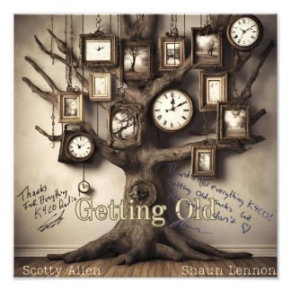 Foto Cobrir De Álbum Assinado "Getting Old"