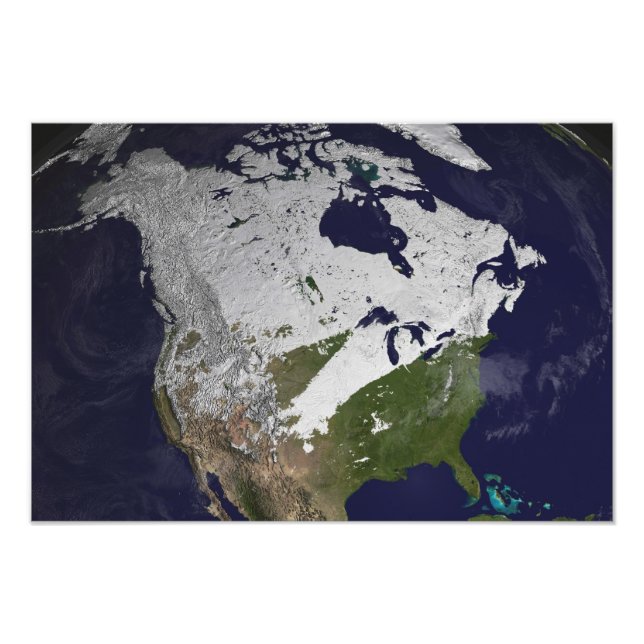 Foto Cobrir de inverno na neve no hemisfério Norte (Frente)