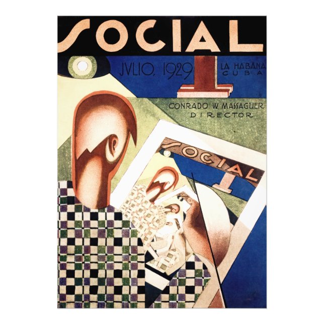 Foto Cobrir de revista social (Frente)