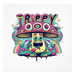 Foto Cogumelo Trippy Feliz