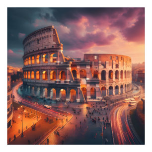 Foto Coliseu Roma Itália Viagem Antiga