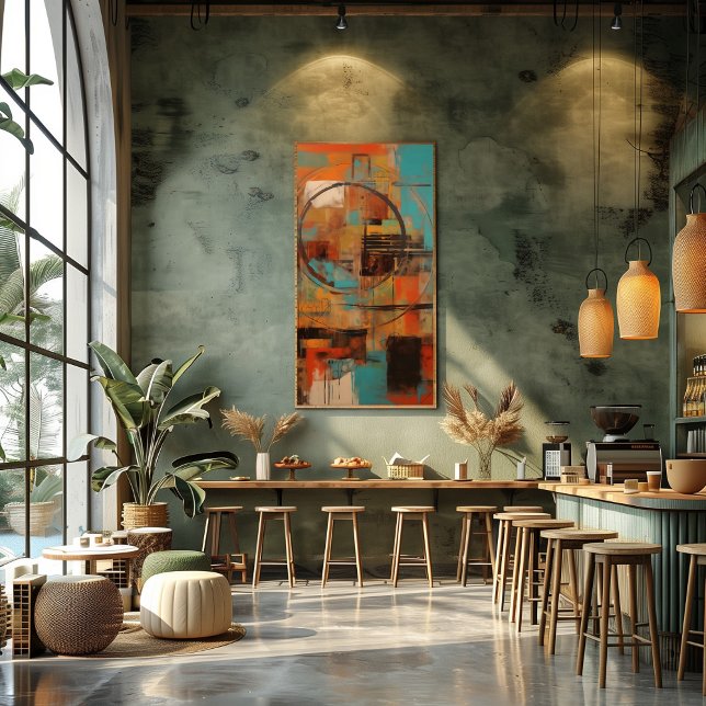 Foto Collage Abstracto de Líneas y Colores (Criador carregado)