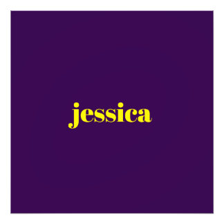 Foto Color block minimalist custom name 
