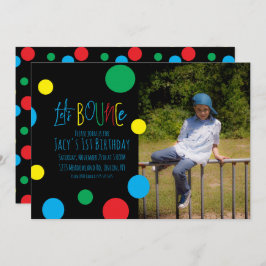 Foto Colorida de Bolas de Salto de Aniversário de