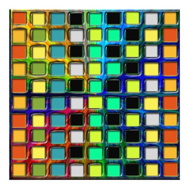 Foto Colorida Grid Tilada por Shirley Taylor (Frente)