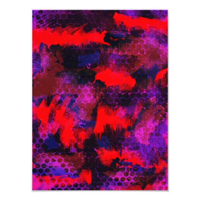 Foto Colourful Chaos Poster (Frente)