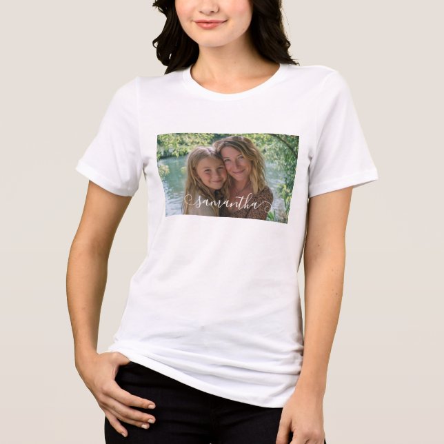 Foto com Assinatura Girly Curly (Frente)