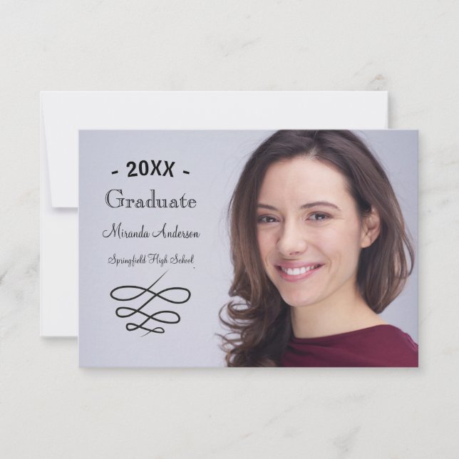 Foto com Linha Giratória - Anúncio de Formatura -3 (Frente)