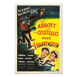 Foto Comédia Clássica Encontra Monstro Clássico