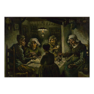 Foto Comedores de batata por Vincent Van Gogh