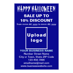 Foto Comercialização de Halloween no Blue Photo Paper