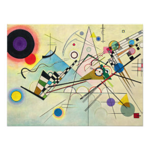 Foto Composição 8 de Wassily Kandinsky