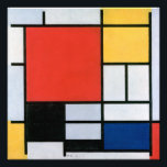 Foto Composição Vermelho, Amarelo, Azul, Preto | Mondri<br><div class="desc">Composição com Vermelho,  Amarelo,  Azul e Preto é uma pintura de 1921 de Piet Mondriaan.</div>