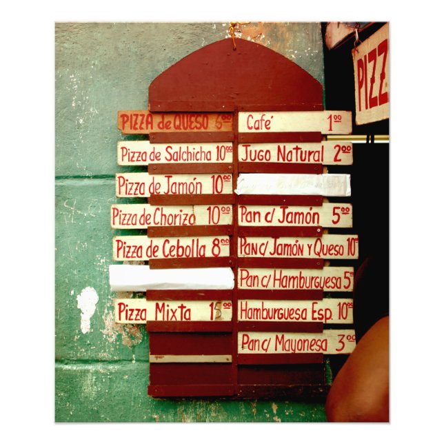 Foto Compro de pizza cubana | IMPRESSÃO (Frente)