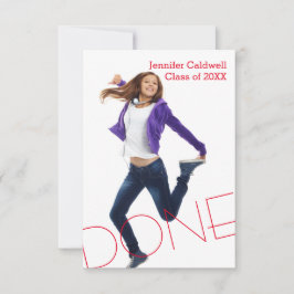 Foto Concluída Vertical - Convite para Festa de fo