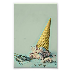 Foto cone de sorvete para amante de sorvete