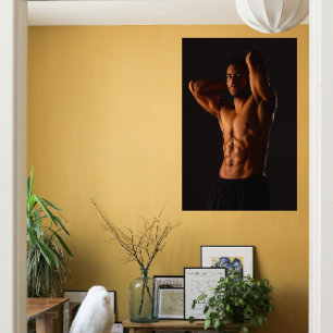 Foto Confiança Muscular Poster de Cara Quente