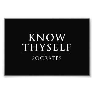 Foto Conheça Thyself - Socrates