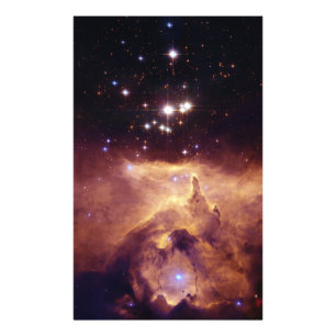 Foto Conjunto de estrela Pismis 24 na nebulosa NGC 6357