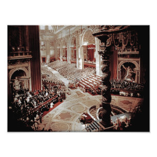 Foto Conselho vaticano II, Roma, 1962 Papa João XXIII