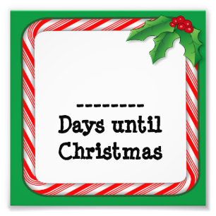 Foto Conte os dias até o Natal