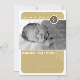 FOTO: CONVITE BAPTISMO: Ponto cardíaco 6P