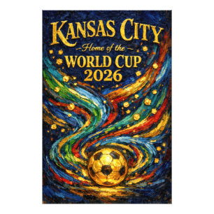 Foto Copa do Mundo de Kansas City 2026 Pintura a Óleo F