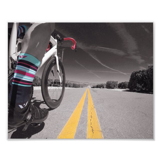 Foto Cor sobre impressão preto e branco. (Frente)