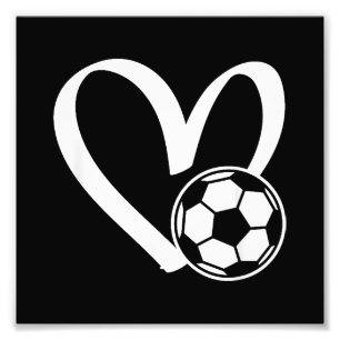 Foto Coração da Bola do Futebol