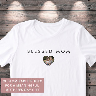 Foto Coração de Mãe Abençoada Dia das Mães Moderno
