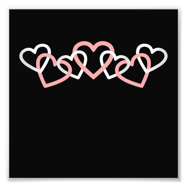 Foto Coração Desenhado, Prova de Amor Romântico (Frente)