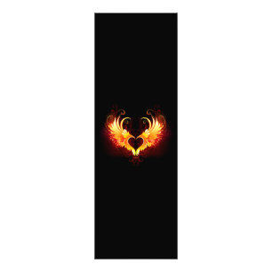Foto Coração do Anjo Fogo com Asas