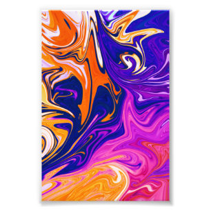 Foto Cores Tempestade Melhor pintura abstrata